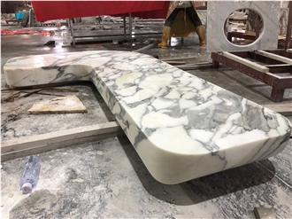Arabescato Corchia Marble White Countertop