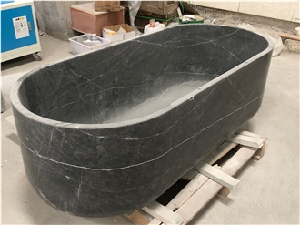 Black Nero Marquina Bathtub