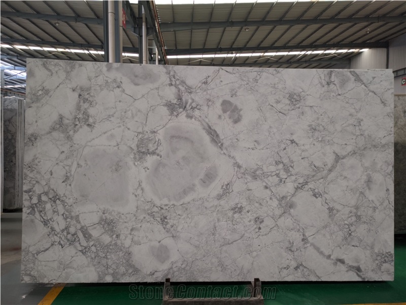 Brazil Super White Quartzite Slab Tiles