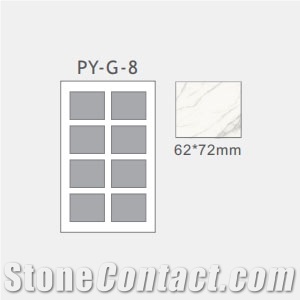 China Wholesale Marble Mosaic Sample Book Online Buy Py-G-8
