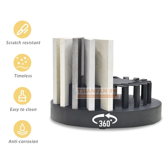 Counter Top Portable Rotatable Tile Display Stand