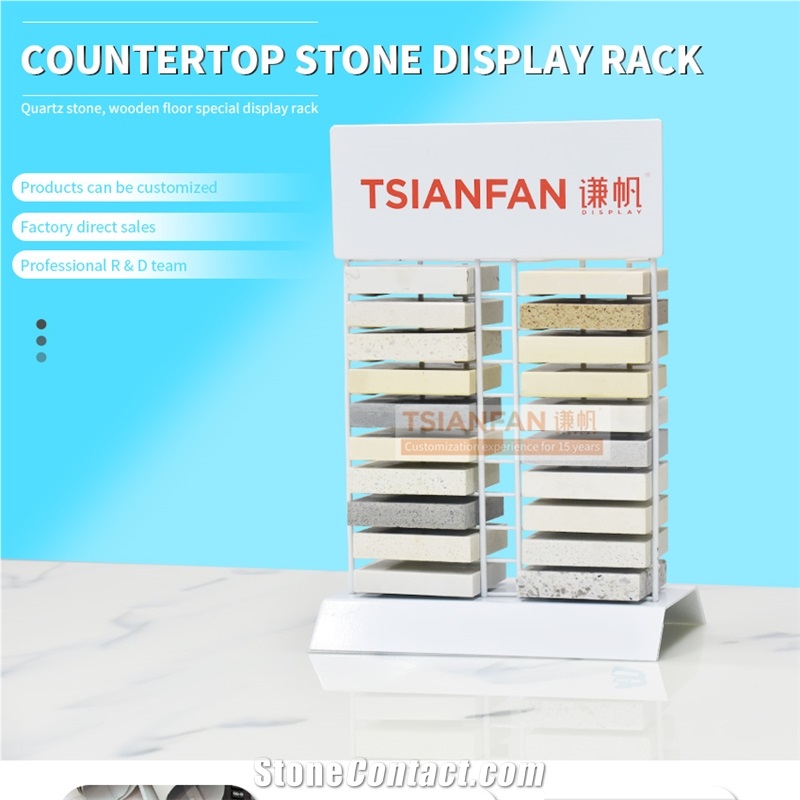 Marble Granite Sample Countertop Display Rack