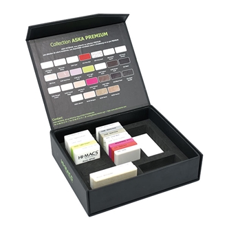 Quartz Stone Wooden Tiles Sample Display Box For Sale