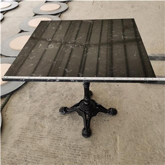 Round Solid Surface Artificial Marble Coffee Table Tops