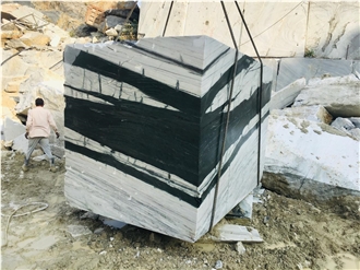 Panda White Marble Blocks