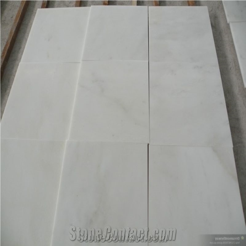 Danba White Marble Tiles