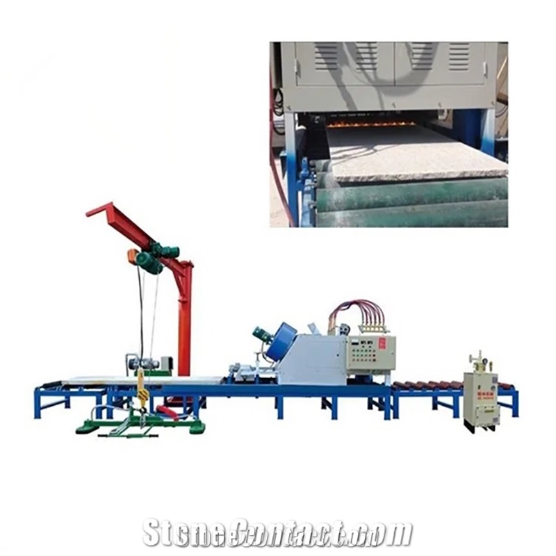Automatic High Speed Stone Slabs Flaming For Stone Flaming Surface