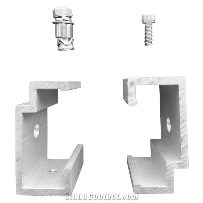 Marble Undercut Anchor Stone Accessories For Wall Fixing