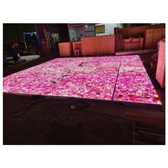Pink Rose Agate Semiprecious Stone