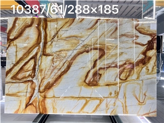 Desert Onyx Slabs For Home Decoration