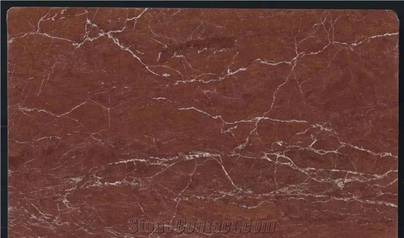 Polished Viola Red Large Marble Slab For Tiles