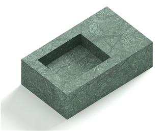 Verde Guatemala One Set Bathroom Vanity Bath Top