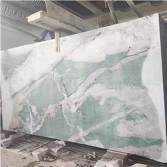 Luxury Green Quartzite Slab For Wall Slabs