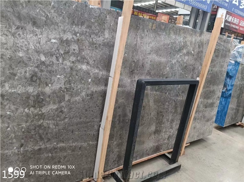 Baltic Gray Marble Tiles Afyon Grey Stone Big Slabs