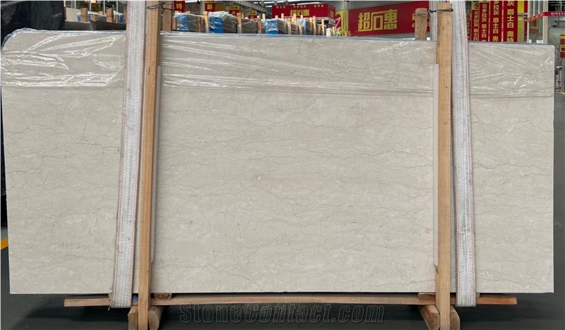 Bianco Perlino Marble Slabs Marmo Biancone Beige Stone Tile