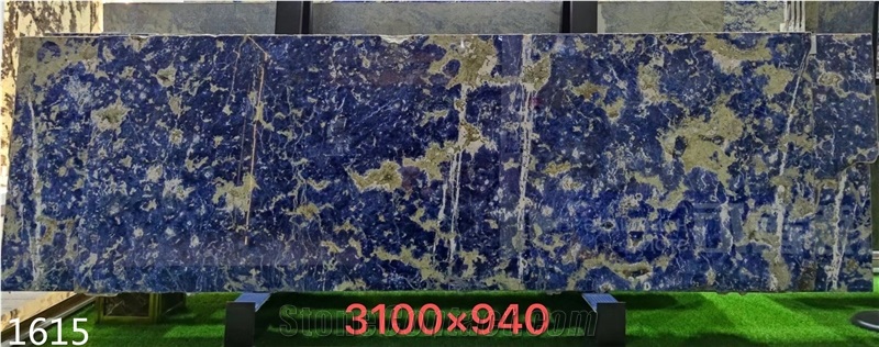 Blue Sodalite Granite Slabs For Interior Design