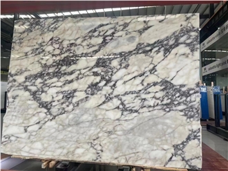 Breccia Capraia Marble Tiles Italy White Purple Stone Slabs
