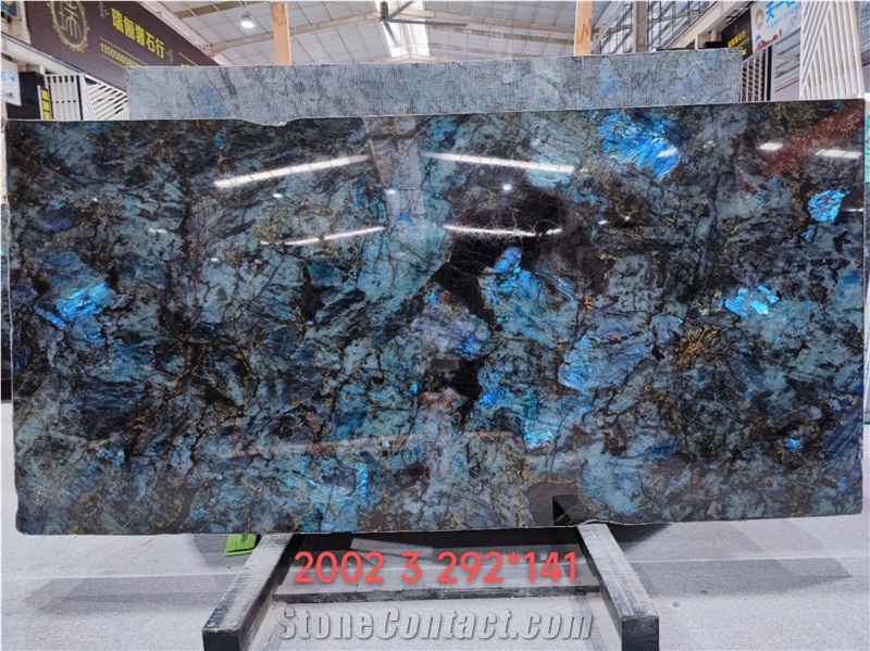GOLDTOP Kitchen Blue Labradorite Granite Slabs
