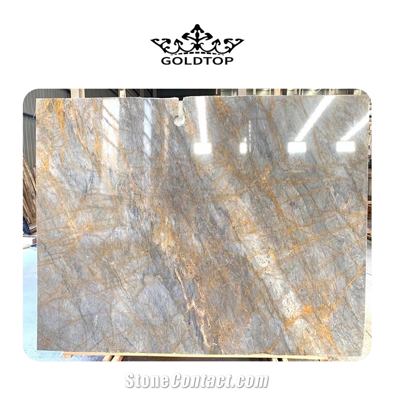 GOLDTOP OEM/ODM Provence Grey Marble Slabs