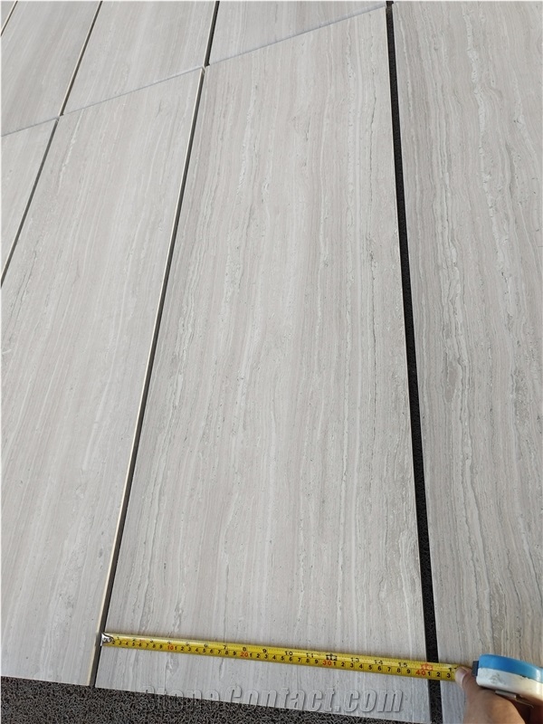 Goldtop White Wood Marble Floor Tiles For Wall Panel