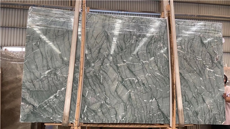 Luxury Light Color Green Marble Persian Green Marble Slabs