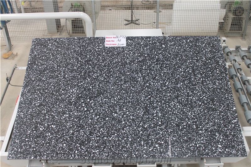 Black Pearl Bao Lai Engineered Stone Quartz Tiles