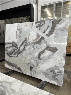 Oyster White Marble Slabs, Dover White, Namibian White Marble Slabs