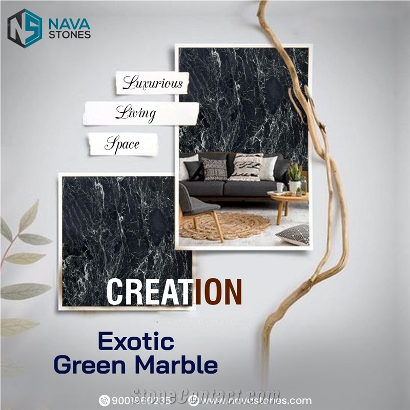Exotic Green Marble  Marble Slabs