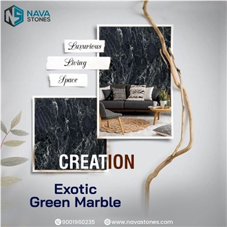 Exotic Green Marble Marble Slabs
