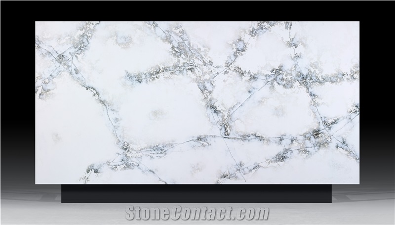 AQ9446 -  White Artificial Stone Quartz Slabs