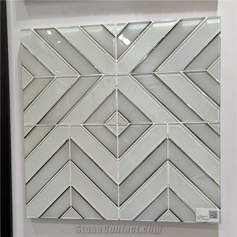 New Design Glass Mosaic For Bathroom Mosaic
