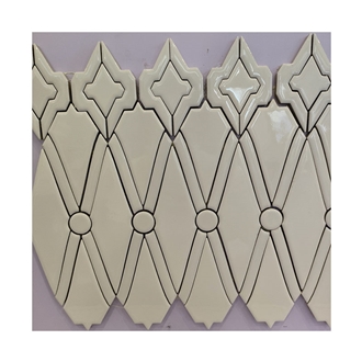Quality Wall Decoration White Mosaic For Home And Hotel