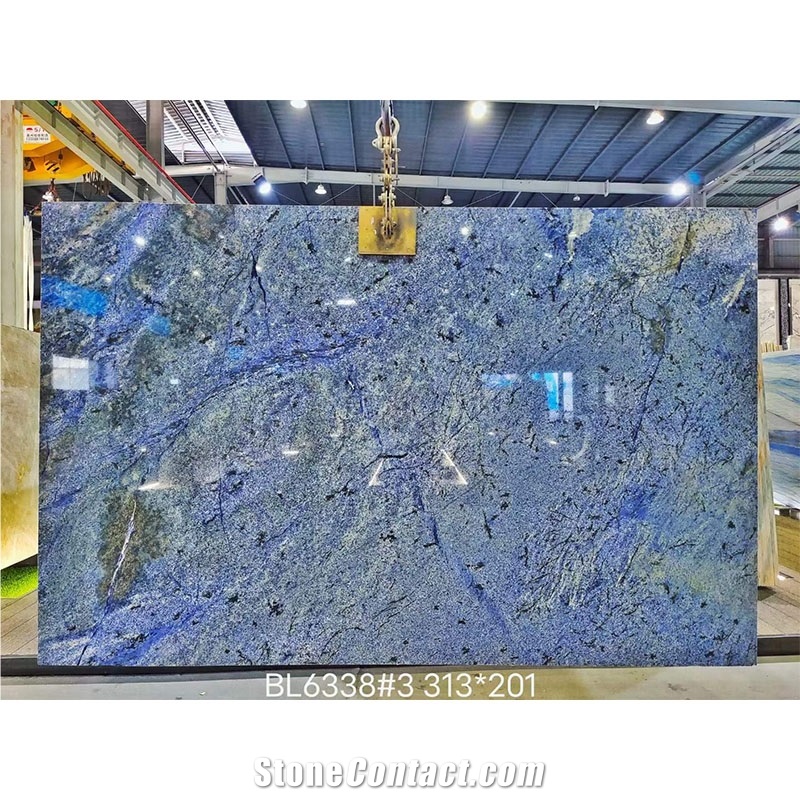 3200X2040 Azul Bahia Granite For  Wall Tiles