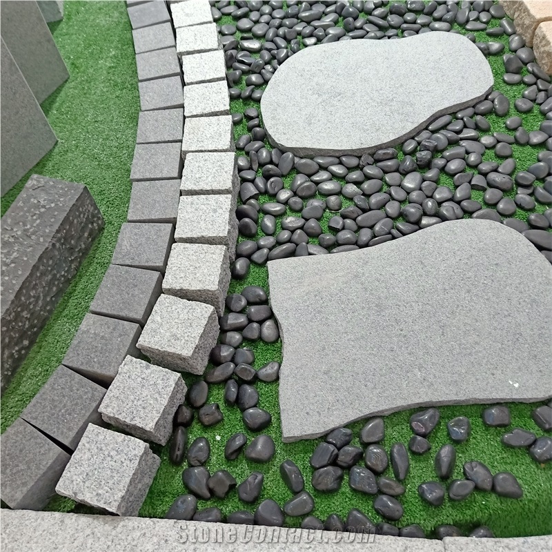 Black Stone Garden For Kerb Stone  Paving Stone