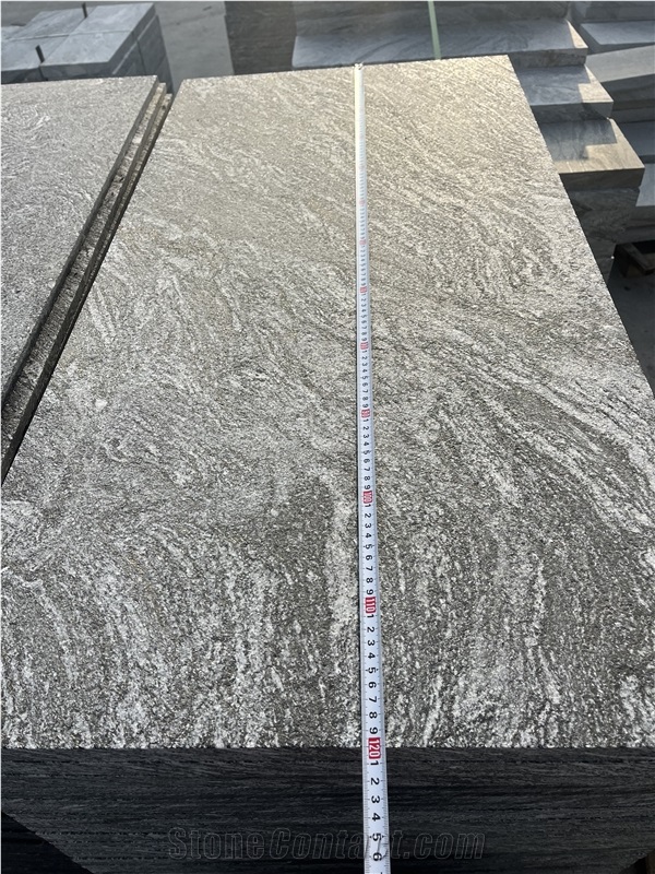 China New Snow Grey Granite Cut-To-Sized Tiles