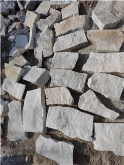 China White Quartzite Wall Stone