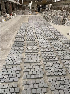 G654 Granite Pavers Pavement Setts