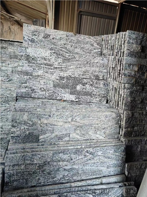 Grey Quartzite Wall Cladding Panel Stone Veneer