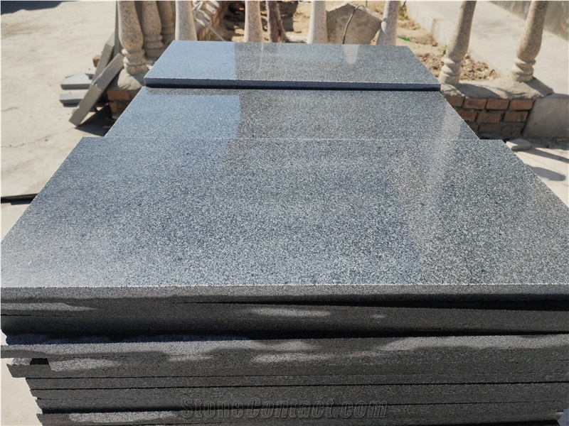 Shangdong G654 Granite Polished Tiles For Interior Flooring