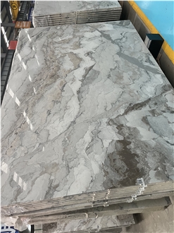 Imported Camouflage Marble Slabs For Kitchen Tiles