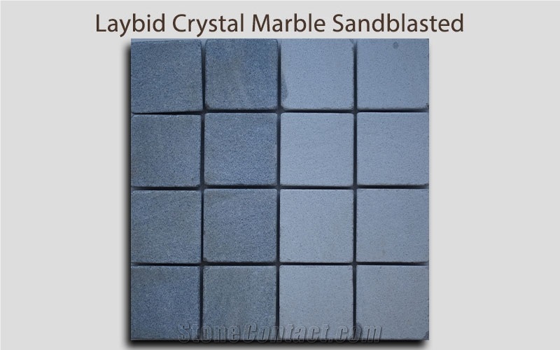 Sandblasted Laybid Crystal Marble,Crystal Marble Sandblasted