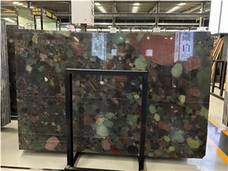 China New Four Season Green Granite  Floor Tile