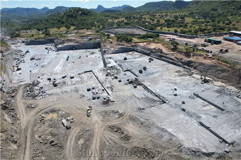 Zimbabwe Black Granite Own Quarry