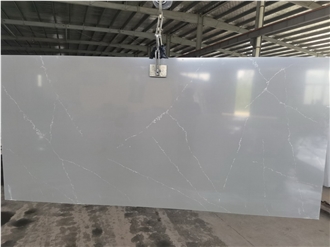 Calacatta VS208 Grey Quartz Slabs