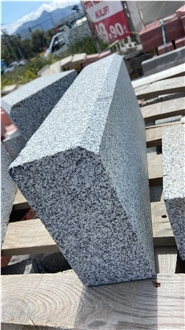 Bergama Gray Granite Kerbs Kerbstone Bordur