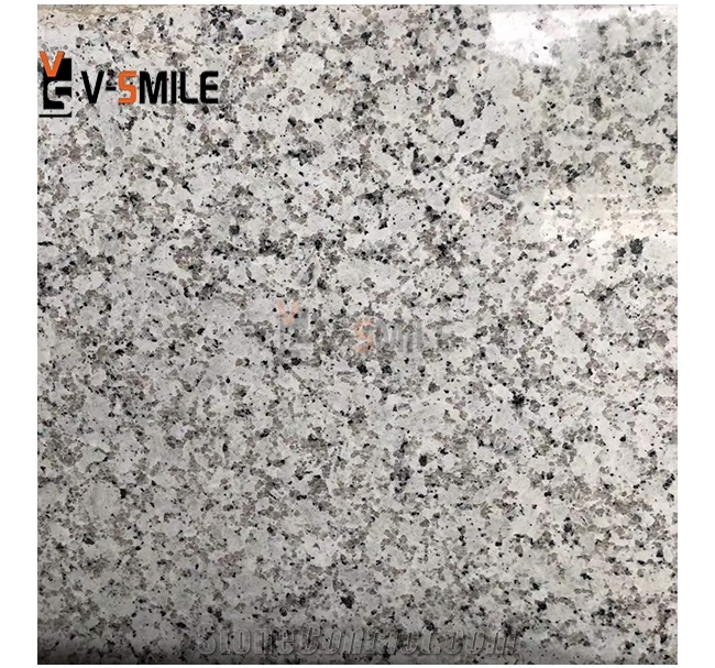 White Grey Mist Granite Kitchen Countertop