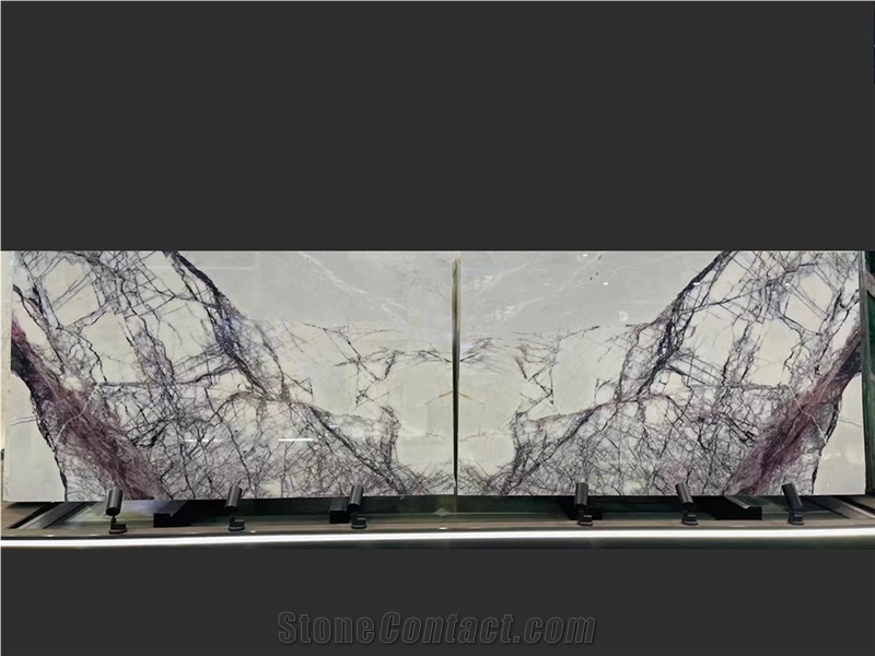 Milas Lilac Marble Tiles, Kitchen And Bathroom Countertops