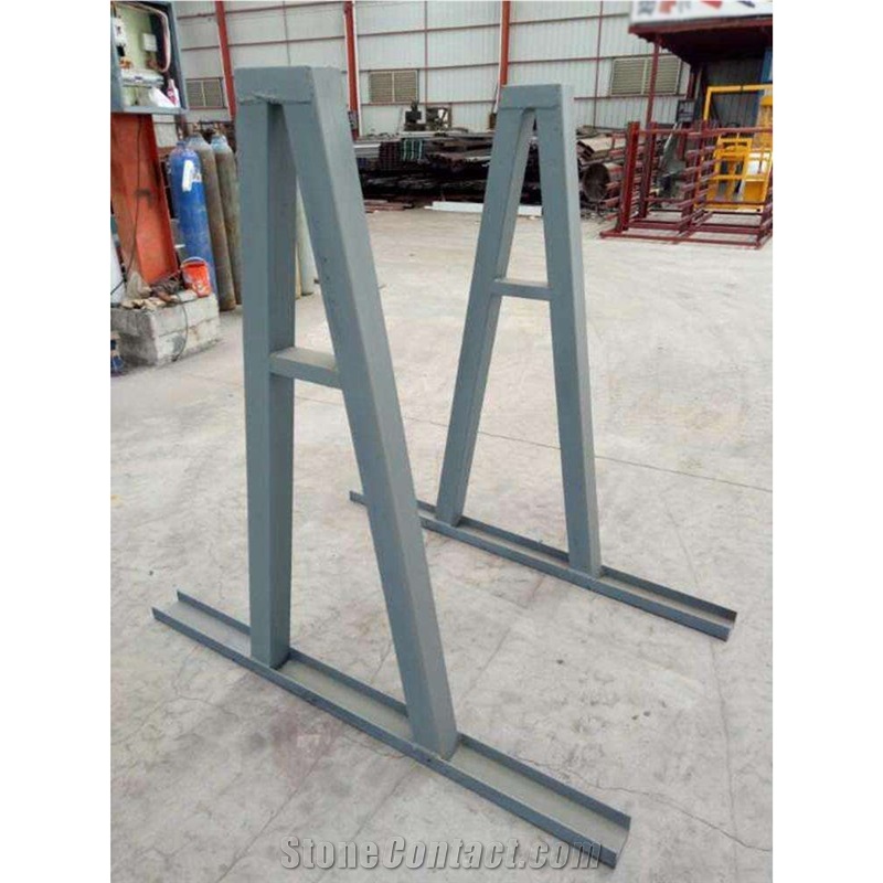 A-Frame Storage Racks, Warehouse Stone Slab Steel A Frame