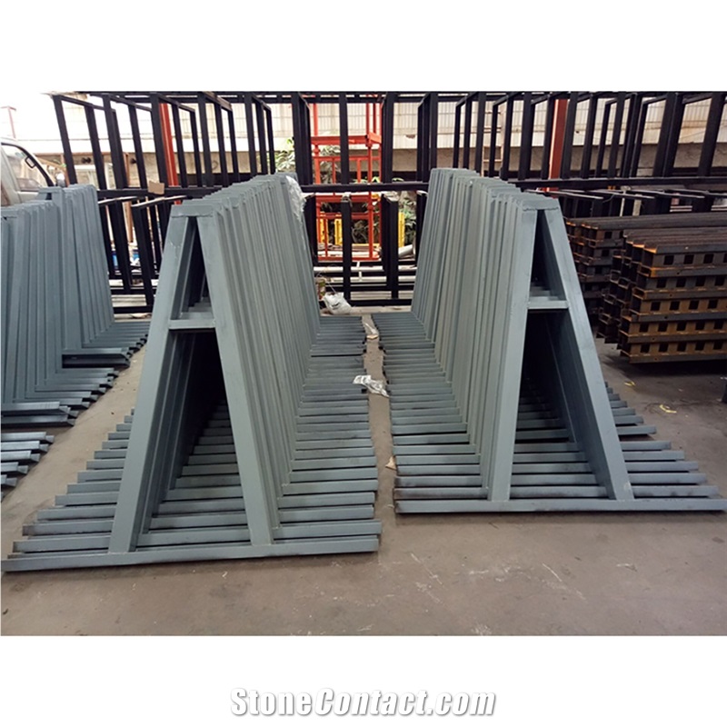 A-Frame Storage Racks, Warehouse Stone Slab Steel A Frame