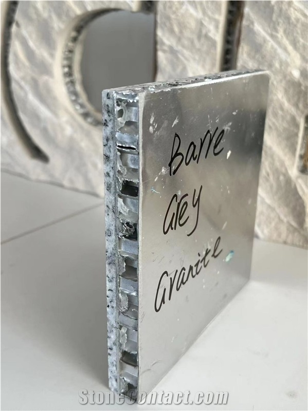 Barre Grey Granite Laminated Aluminum Honeycomb Panels
